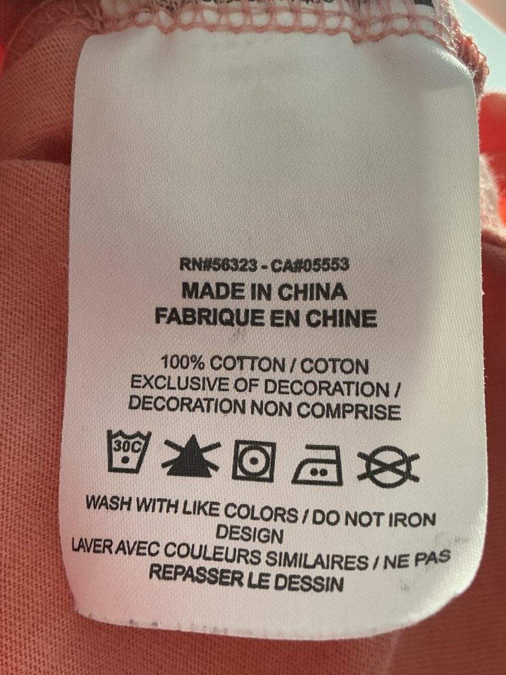 Nike Sportswear Essential Crop Top Peach Graphic Tee Futura Swoosh Size S - Picture 4 of 12